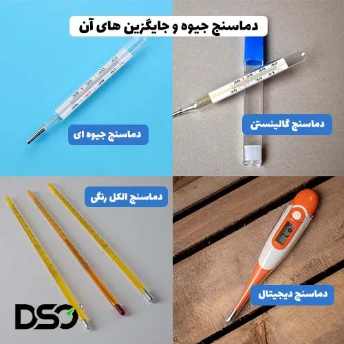 دماسنج جیوه و جایگزین آن