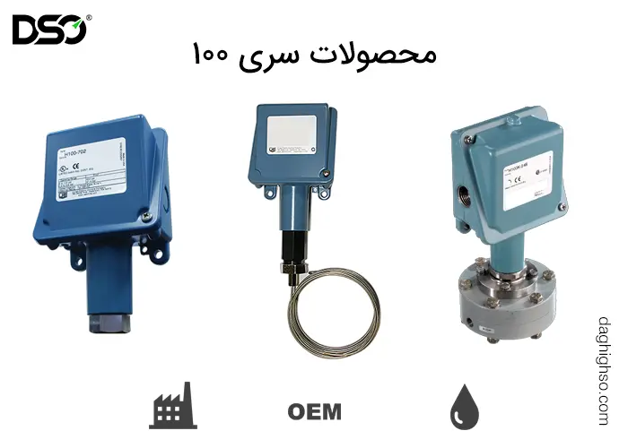 محصولات سری 100 در عکس نشان داده شده است.