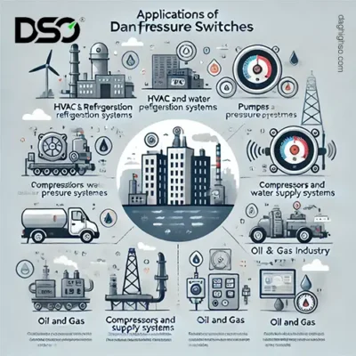 موارد مصرف پرشر سوئیچ دانفوس