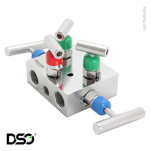 منیفولد 5 راهه انگلیسی 6000 psi