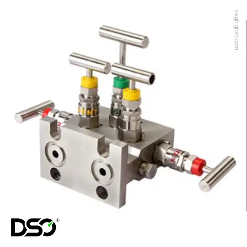 منیفولد 5 شیر ترانسمیتری فلنج دار